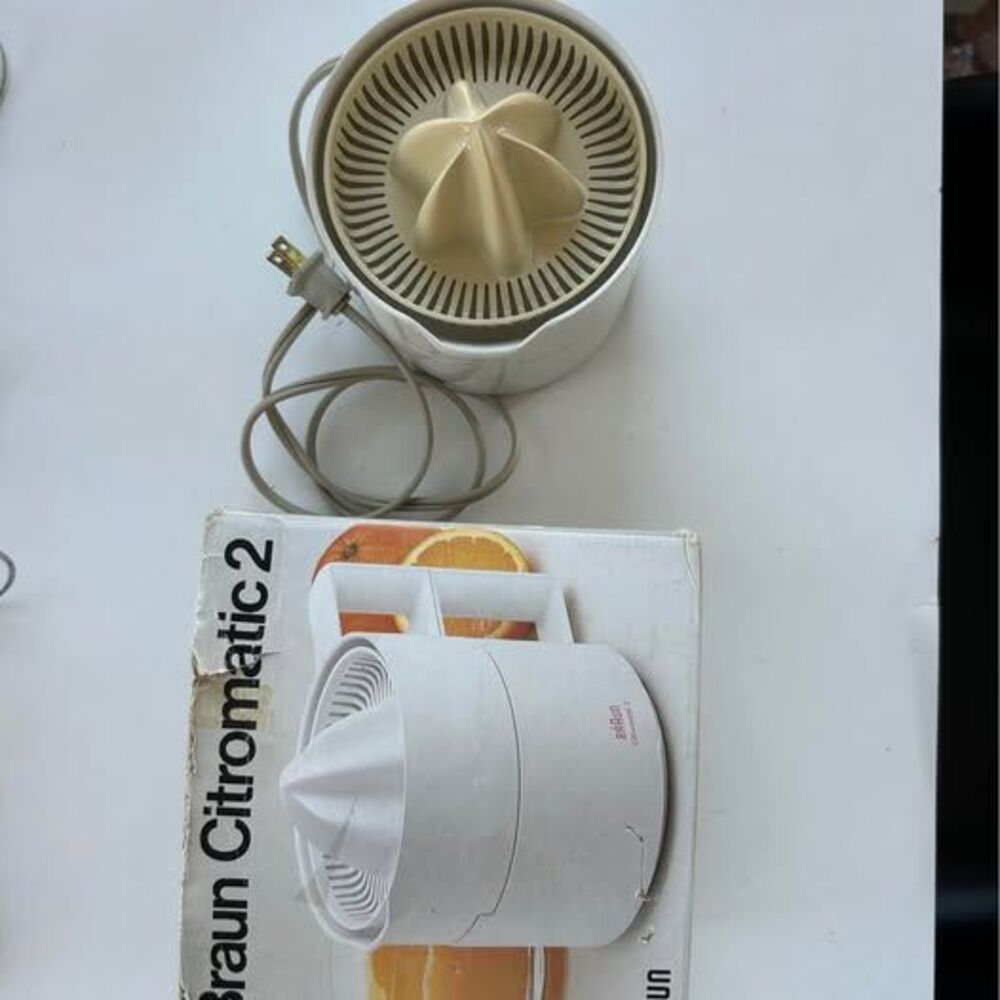 Dieter Rams Braun Citromatic 2 with Box